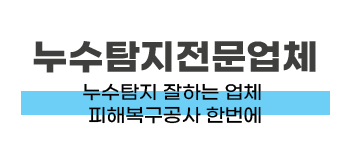 이천시 누수탐지 및 피해복구공사 전문